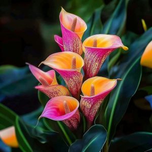 Калла Оникс купить по цене от 450р. в интернет-магазине «Посадика» с доставкой почтой в в Сегежае и по всей России – [изображение №1].